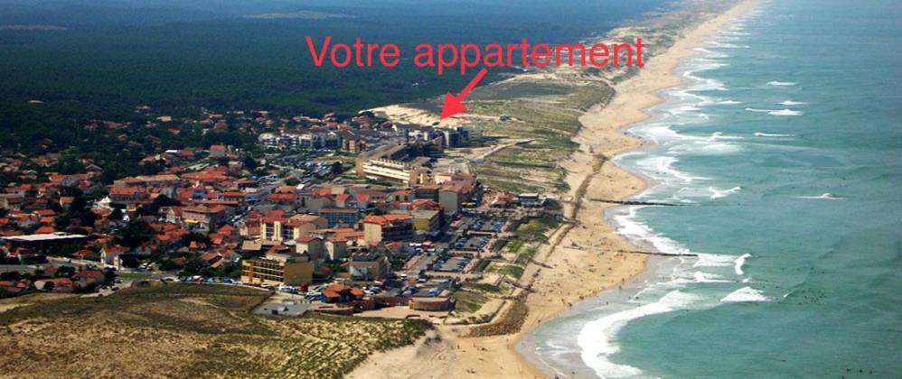 Bleu Marine Vue Ocean, 2 Chambres, Terrasse 30M2, Parking Privatif Et Piscine En Ete Лакано Экстерьер фото