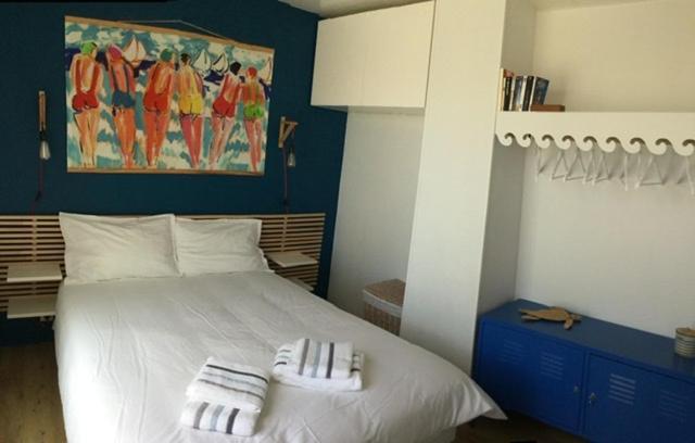 Bleu Marine Vue Ocean, 2 Chambres, Terrasse 30M2, Parking Privatif Et Piscine En Ete Лакано Экстерьер фото